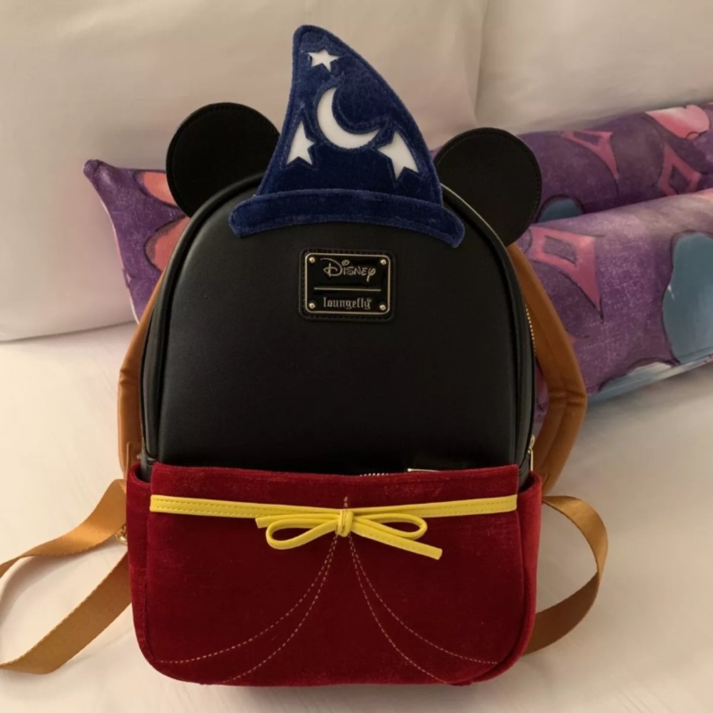 Disney Mickey Sorcerer Light Up Loungefly Backpack